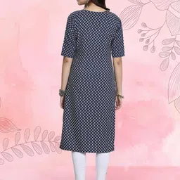 Ethnic basket Women Pack Of 2 Multicoloured Crepe Kurtas image 4