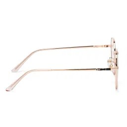 Royal Son Hexagonal Men Women Spectacles Frame Blue Ray Cut Lens - SF0019-C5 image 3