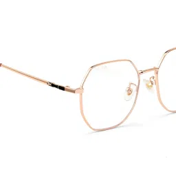 Royal Son Hexagonal Men Women Spectacles Frame Blue Ray Cut Lens - SF0019-C5 image 5