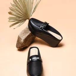 the white pole Stylish Ravishing Loafer Comfortable Formal & Casual Shoes for Girls & Women image 3