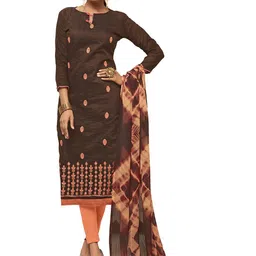 Maroosh Ethnic Motifs Embroidered Modal Cotton Unstitched Dress Material-image-84