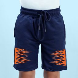 NUSYL Boys Printed Regular Fit Mid-Rise Shorts-picture-35