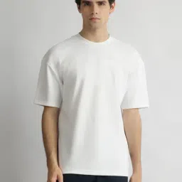 Reebok White Relaxed Fit Printed Sports T-Shirt-image-32