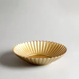 INV Home Gold Glass Aurum Deep Soup Plate image 4