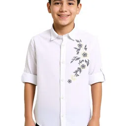CHARCHIT Boys Comfort Floral Printed Casual Shirt-picture-41