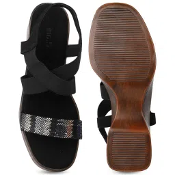 Inc.5 Women's Black Sling Back Sandals image 4