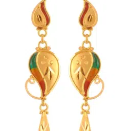 P.C. Chandra Jewellers 22k Gold Earrings for Women-picture-13