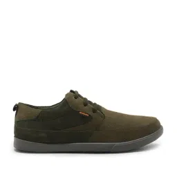 Woodland Men's Olive Casual Sneakers-picture-20