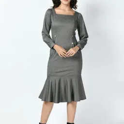 Exude Women Black Curves Formal Dress-picture-38