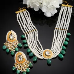 Dugran By Dugristyle Multi Necklace & Earring Set for Women-picture-31