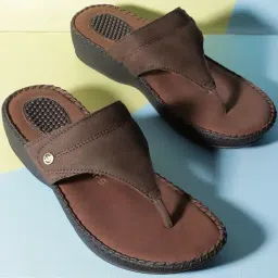 Healers by Liberty Women's Brown Thong Sandals-picture-35