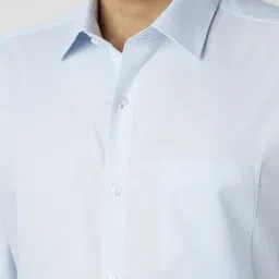 Van Heusen Blue Regular Fit Shirt image 4