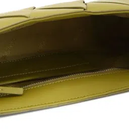 CALVIN KLEIN Avocado Oil Woven Medium Cross Body Bag image 4