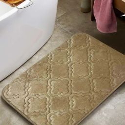 Bianca Luxor-Mf Beige Memory Foam 2000 GSM Anti Slip Bath Mat-picture-33