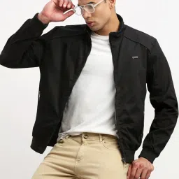 showoffff Showoff Black Slim Fit Jacket image 4