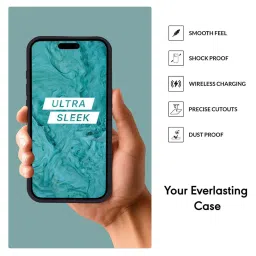 Sprig Back Cover for IPHONE 16 PLUS (Brown) image 4