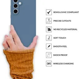 Sprig Back Cover for SAMSUNG GALAXY S24 FE 5G (Blue) image 4