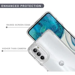 Sprig Transparent Back Cover for MOTOROLA G52 (Transparent) image 4