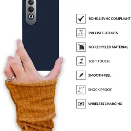 Sprig Back Cover for OnePlus Nord CE4 (Blue) image 4