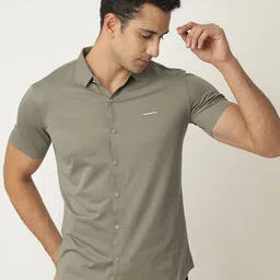 BLUENCE Spread Collar Casual Shirt-picture-41