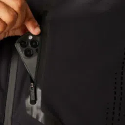 Asics Black Full Sleeves Jacket image 4