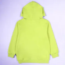 Kiddopanti Kids Neon Green Sweatshirt image 2