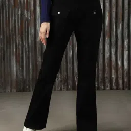 High Star Black Cotton High Rise Jeans-picture-18