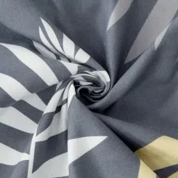 Klotthe Printed Blue 210 TC Cotton Blend King 2 Bed Sheets with 4 Pillow Covers image 5