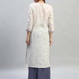 Cantabil Ivory Printed Kurti image 2