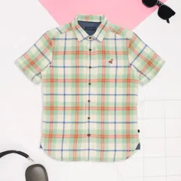 Pantaloons Junior Off White Multicoloured Shirt-image-32