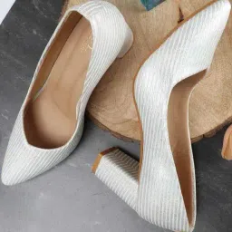 Carlton London Women's White Casual Pumps-picture-16