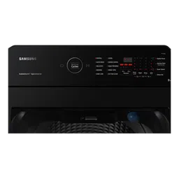 samsung 8.0 kg ecobubble™ top load washing machine with superspeed™, wa80bg4545bv black 8.0 kg image 5