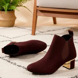 The Roadster Lifestyle Co. Women Block Heels Boots-picture-34