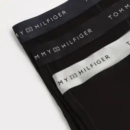 Tommy Hilfiger Multicolor Cotton Skinny Fit Trunks - Pack Of 3-image-33
