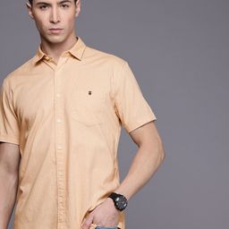 Louis Philippe Jeans Slim Fit Opaque Pure Cotton Casual Shirt-picture-32