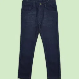 Pantaloons Junior Blue Cotton Regular Fit Jeans-picture-31