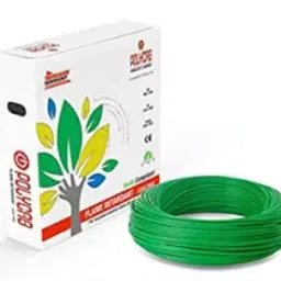 Polycab 1.5 Sq.mm 1 Core FRLF Wire Green (180 m)-picture-22