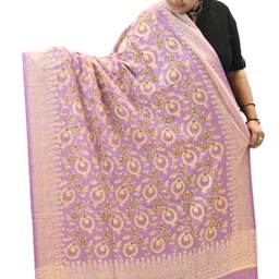Vrinde Women Floral Embroidered Shawl-picture-28