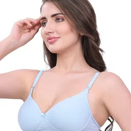 inner amour Full Coverage Lightly Padded Cotton Everyday Bra With All Day Comfort image 5