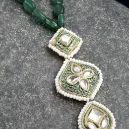 Dugran By Dugristyle Green Opera Necklace-picture-19