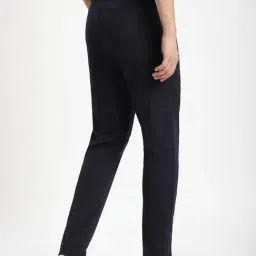 R&B Blue Cotton Regular Fit Trackpants image 2