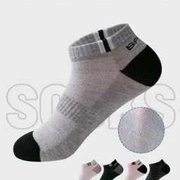 YOUSTYLO Pack of 5 Patterned Ankle Length Socks image 5
