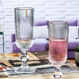 Goodhomes Clear Champagne Glass - Set of 6 (150 ml)-picture-39
