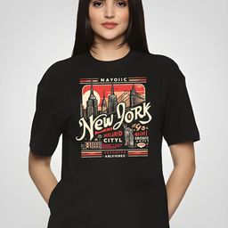 Moda Rapido Women Drop-Shoulder Sleeves T-shirt-picture-30