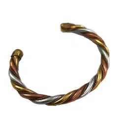 numeroastro Ashtadhatu Kada Bracelet for Men & Women - Small Size (1 Pc) - Healing Energy Bangle, Spiritual Wellness, Durable & Stylish Accessory image 3