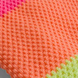Babyhug Knit Full Length Color Block Design Woollen Pant - Multicolor image 3
