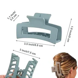 Elecsera Unisex Set of 4 Claw Clip image 2