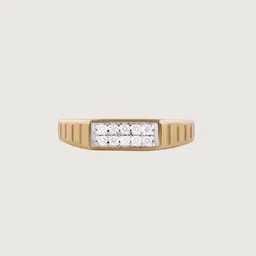Mia by Tanishq Men 14KT Finger Ring Gold 3.28 g image 2