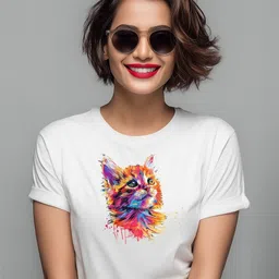 Storeily Printed Short Sleeves Round Neck T-shirt-picture-17