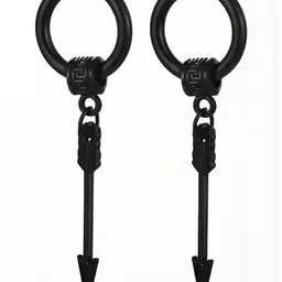 JaiShree Jewels Men Quirky shaped Hoop Earrings-image-28